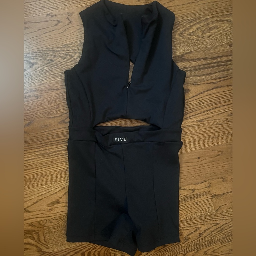 Black Cutout Jumpsuit